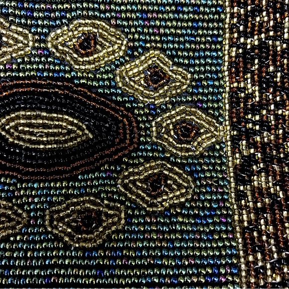 Gorgeous Glass Bead Purse! - Picture 10 of 11